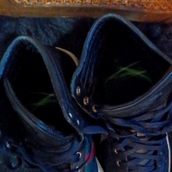 AUTHENTIC GUCCI SIGNATURE  MONOGRAM ITALIAN LEATHER HIGH TOP SNEAKERS 12 - Picture 14 of 14